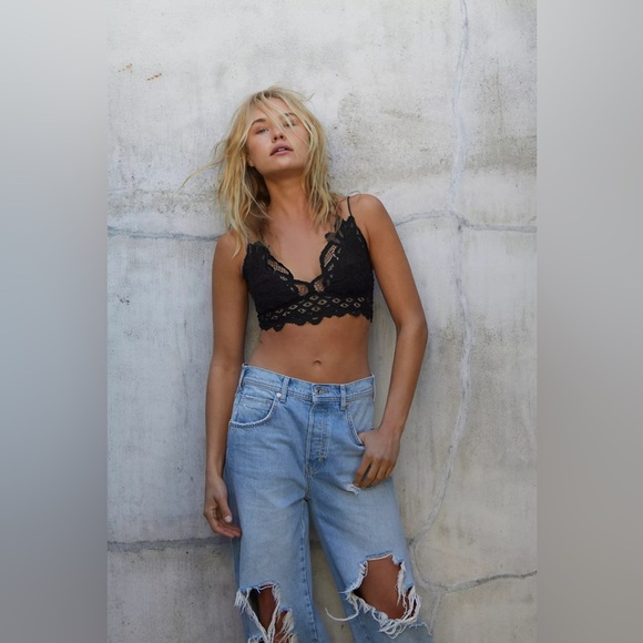 *NWT* FP One Adella Bralette in Black - Picture 2 of 5